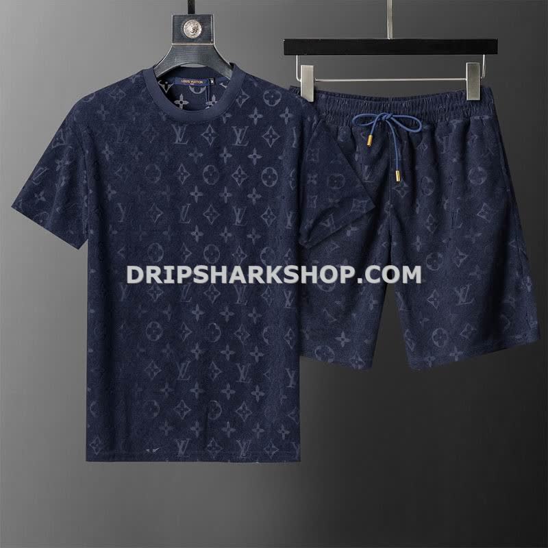 Conjunto corto Louis Vuitton - Azul