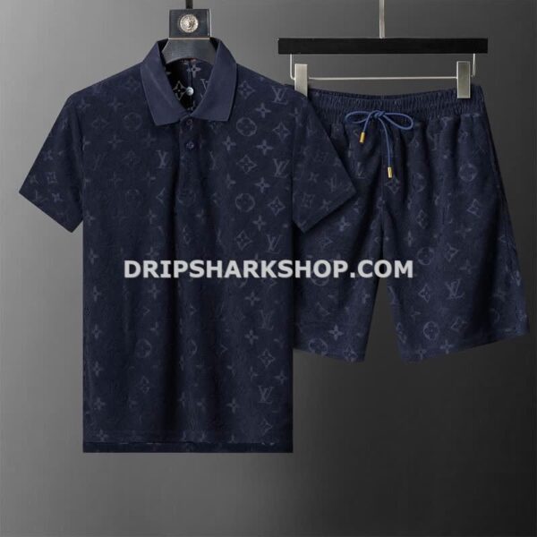 Conjunto corto Louis Vuitton - Azul