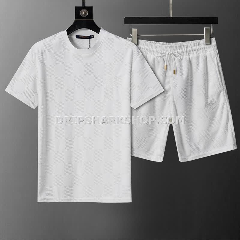 Conjunto corto Louis Vuitton - Blanco