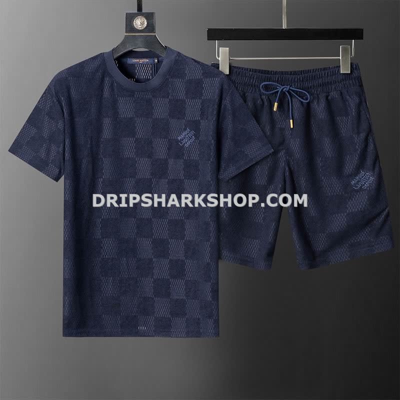 Conjunto corto Louis Vuitton - Azul