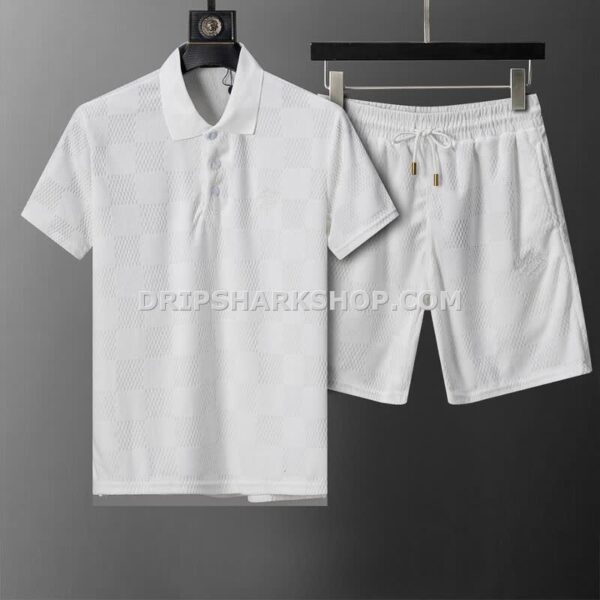 Conjunto corto Louis Vuitton - Blanco