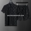 Conjunto corto Louis Vuitton - Negro