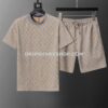 Conjunto corto Louis Vuitton - Beige
