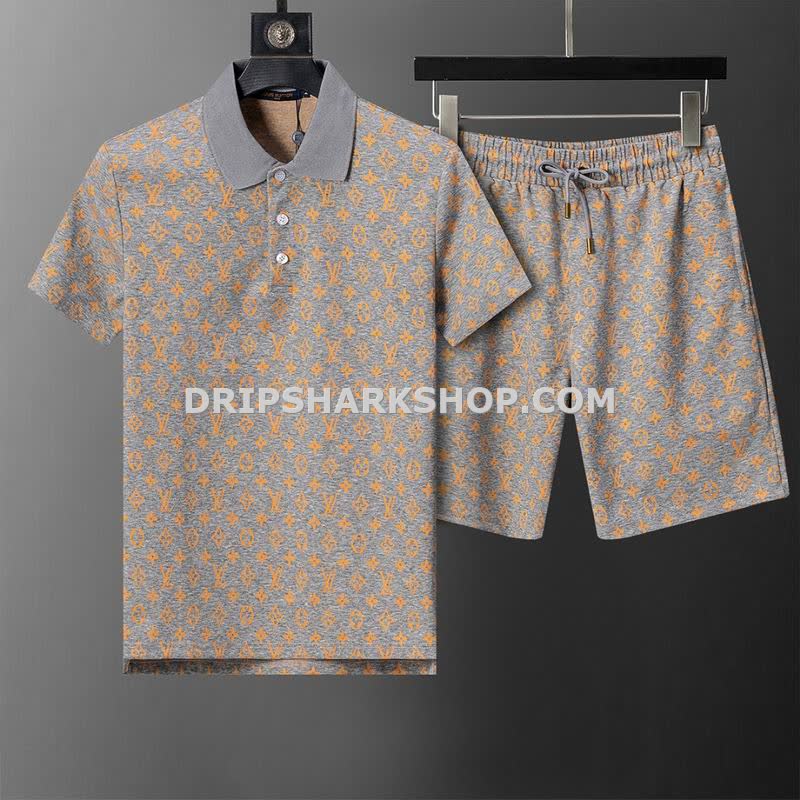 Conjunto corto Louis Vuitton - Beige