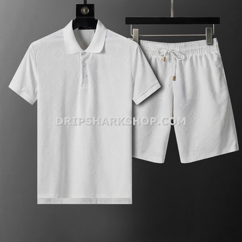 Conjunto corto Louis Vuitton - Blanco