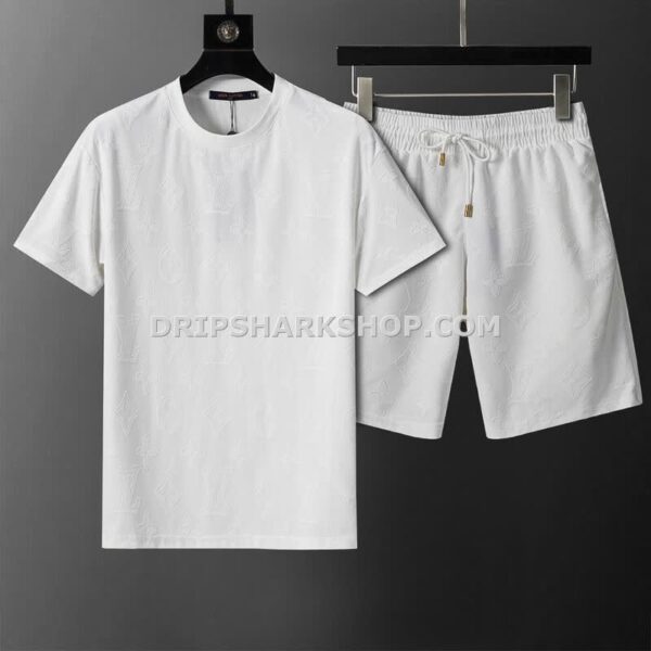 Conjunto corto Louis Vuitton - Blanco