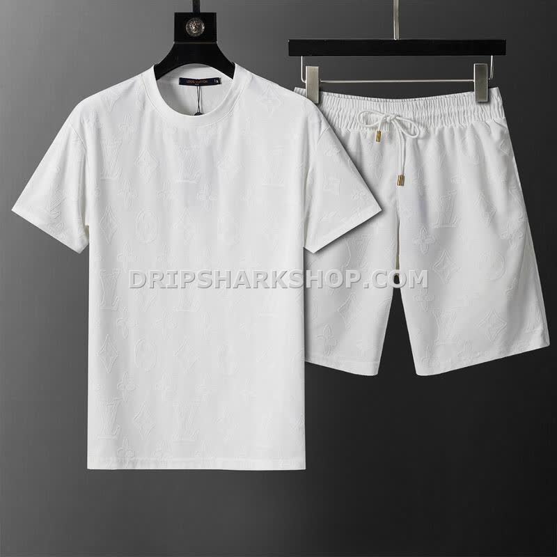 Conjunto corto Louis Vuitton - Blanco