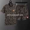 Conjunto corto Louis Vuitton - Marrón