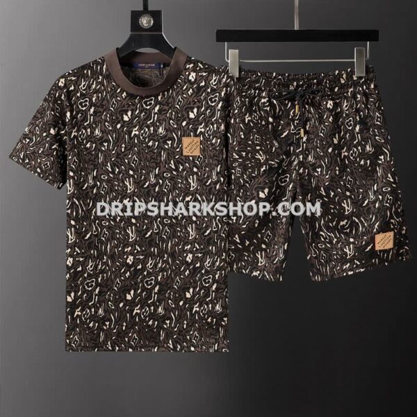 Conjunto corto Louis Vuitton - Marrón