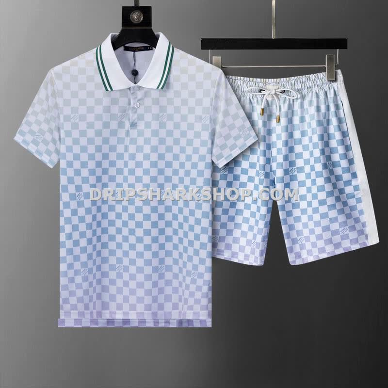 Conjunto corto Louis Vuitton - Blanco