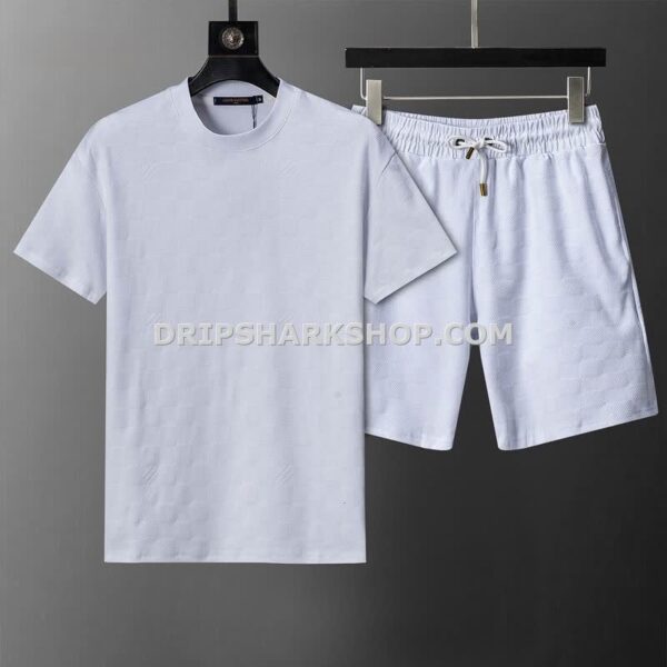 Conjunto corto Louis Vuitton - Blanco