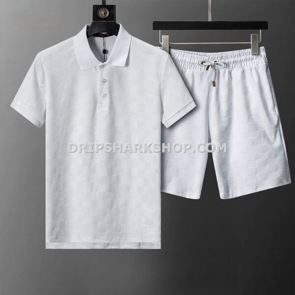 Conjunto corto Louis Vuitton - Blanco