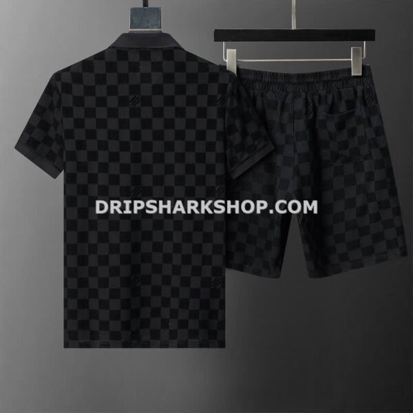 Conjunto corto Louis Vuitton - Negro