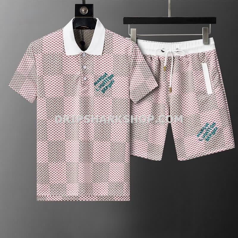 Conjunto corto Louis Vuitton - Rosa
