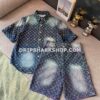 Conjunto corto Louis Vuitton - Azul