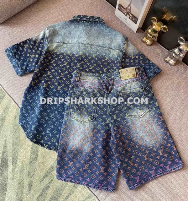 Conjunto corto Louis Vuitton - Azul