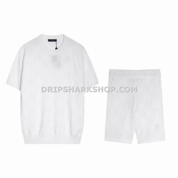 Conjunto corto Louis Vuitton - Blanco