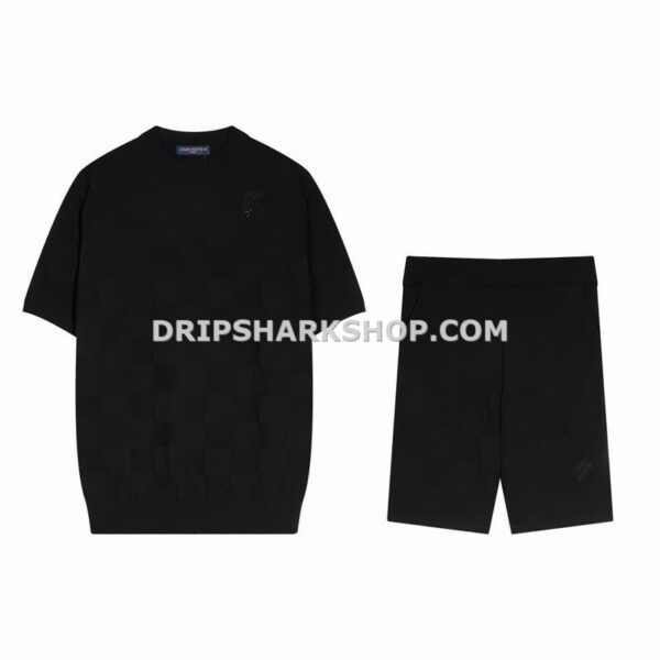 Conjunto corto Louis Vuitton - Negro