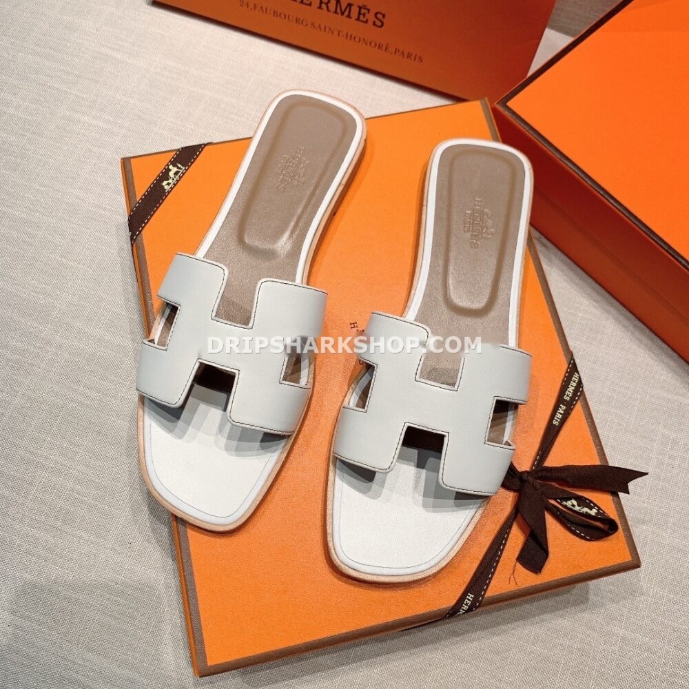 Sandalias Hermes - Oran Blanco