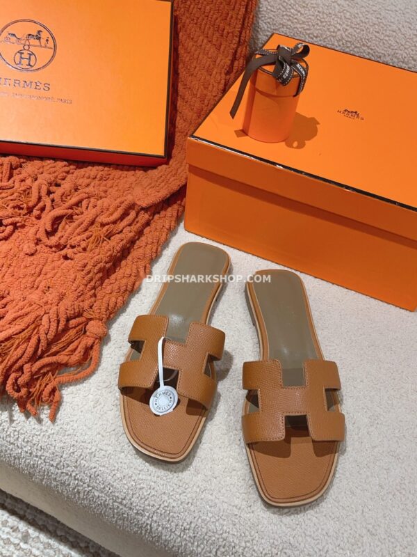 Sandalias Hermes - Oran Marrón