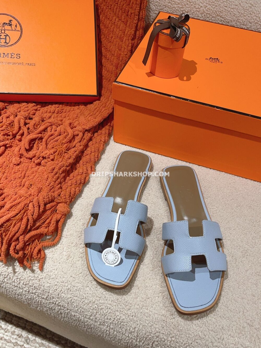 Sandalias Hermes - Oran Azul