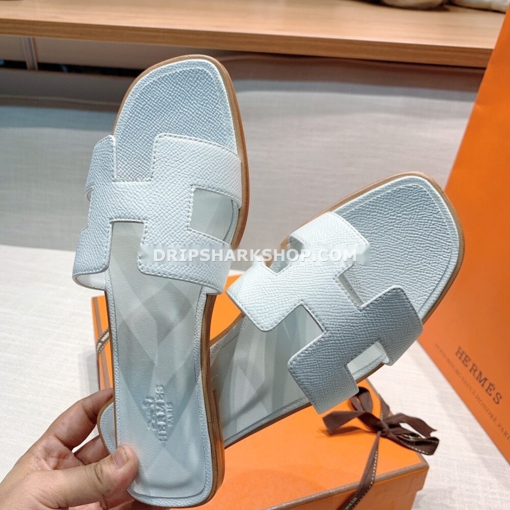 Sandalias Hermes - Oran Bleu Glacier