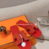 Sandalias Hermes - Oran Rouge Grenadine