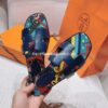 Sandalias Hermes - Oran estampado «Faubourg Rainbow»