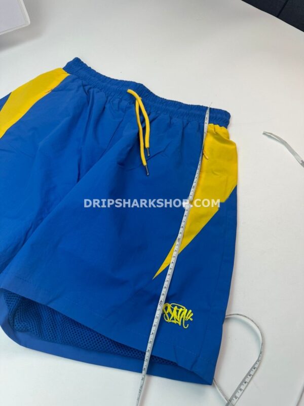 Conjunto corto Syna - azul y amarillo