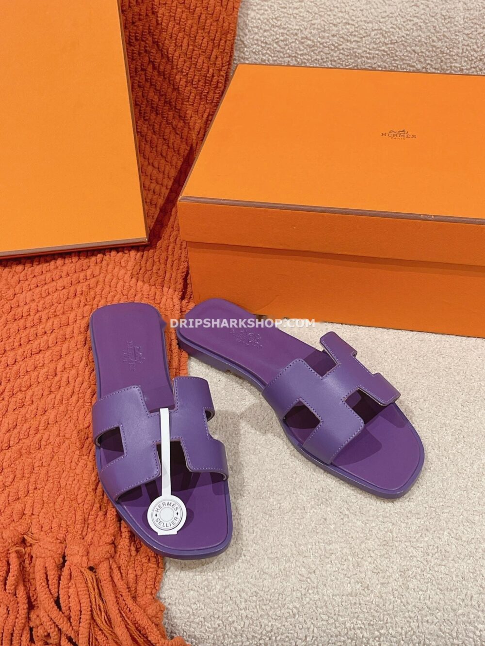 Sandalias Hermes - Oran Violeta