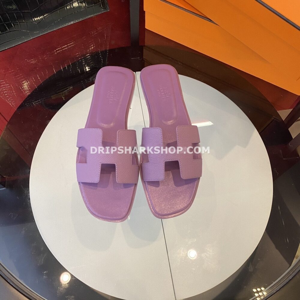 Sandalias Hermes - Oran Lila pastel
