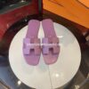 Sandalias Hermes - Oran Lila pastel