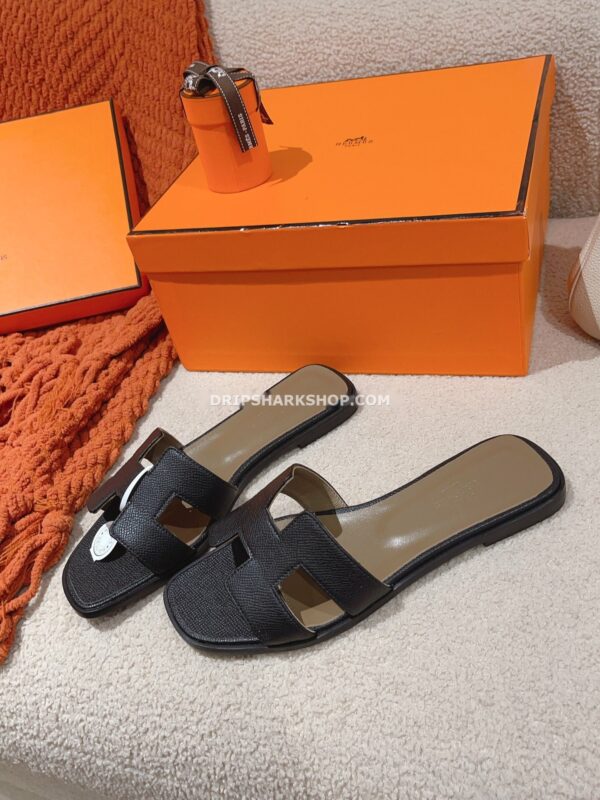 Sandalias Hermes - Oran Negro