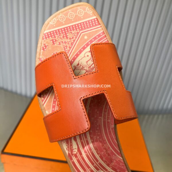 Sandalias Hermes - Oran Naranja terracota