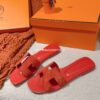 Sandalias Hermes - Oran Rouge Grenadine