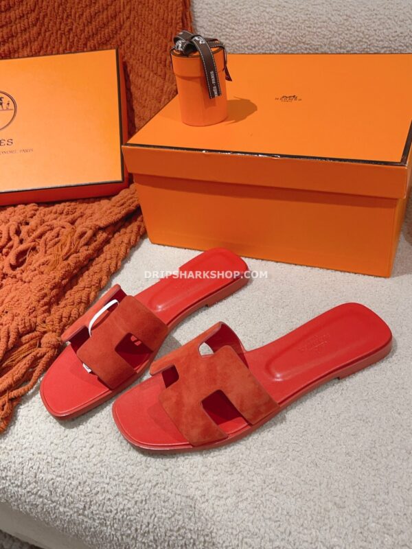 Sandalias Hermes - Oran Rouge Grenadine