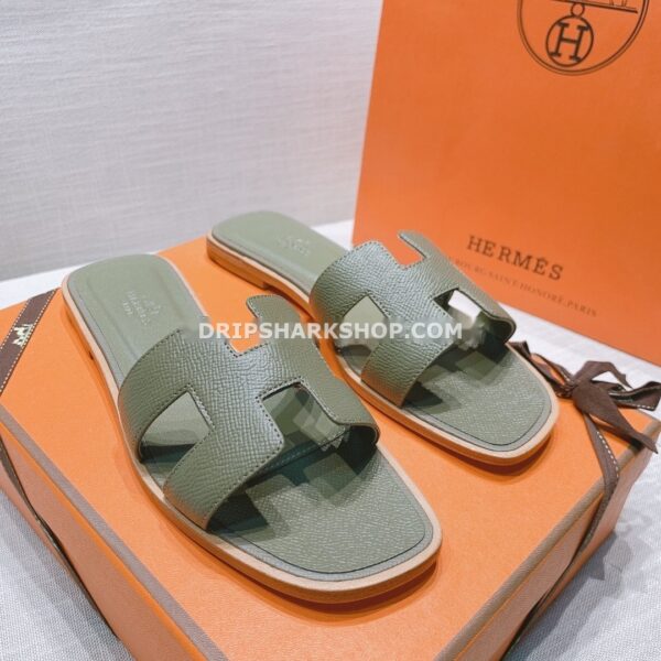 Sandalias Hermes - Oran Vert cactus