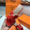 Sandalias Hermes - Oran Rojo
