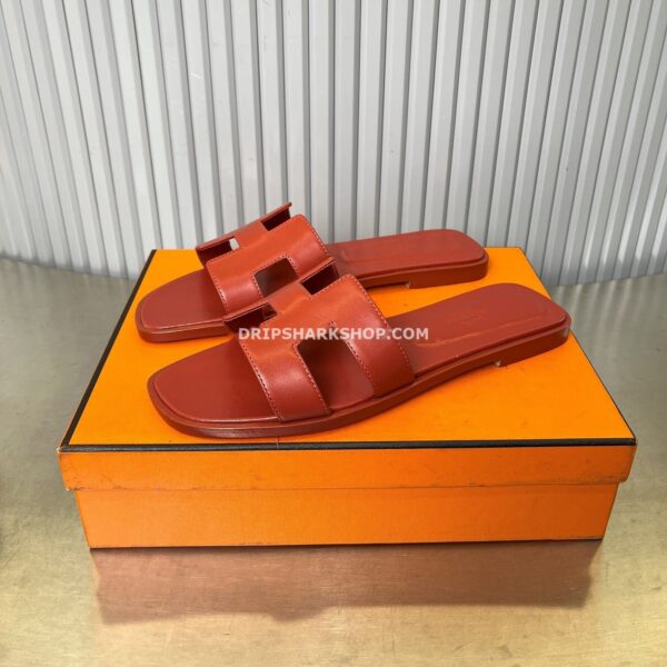 Sandalias Hermes - Oran Rouge Rubis