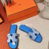 Sandalias Hermes - Oran Bleu Cameo