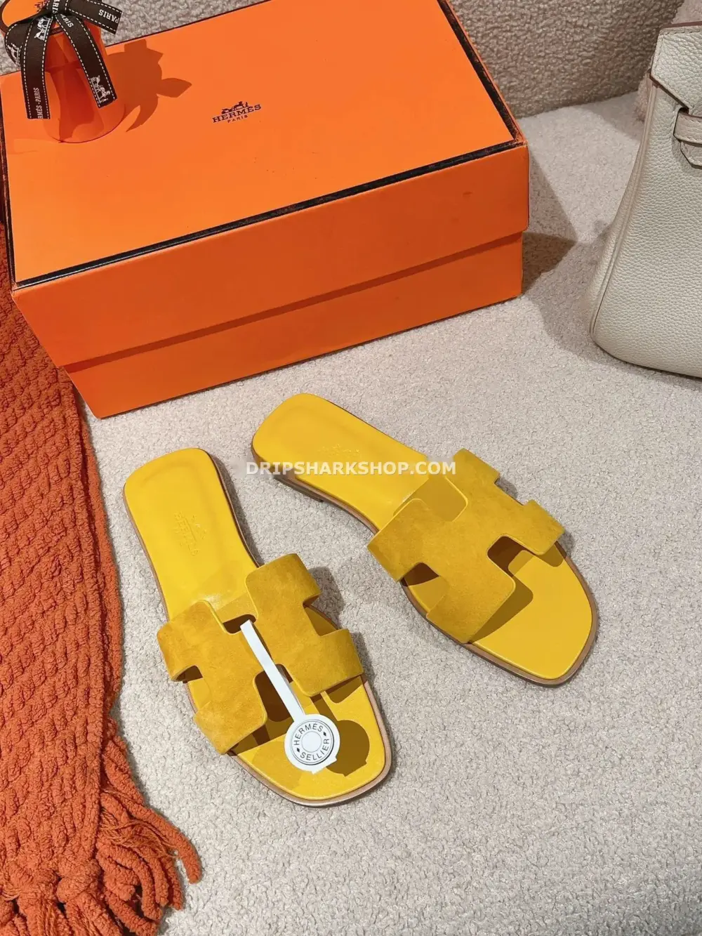 Sandalias Hermes - Oran Amarillo