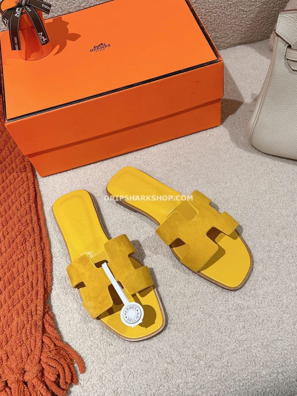 Sandalias Hermes - Oran Amarillo