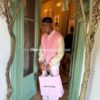 JACKET LOUIS Vuitton lamine yamal rosa