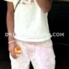 JEANS LOUIS Vuitton Rosa lamine yamal