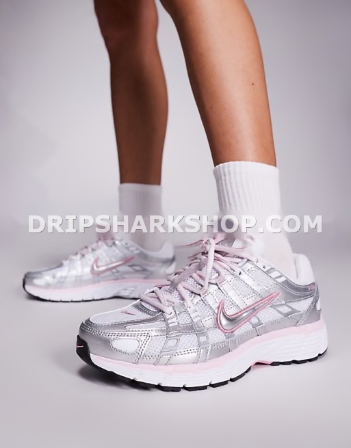 Nike p-6000 gris y rosa