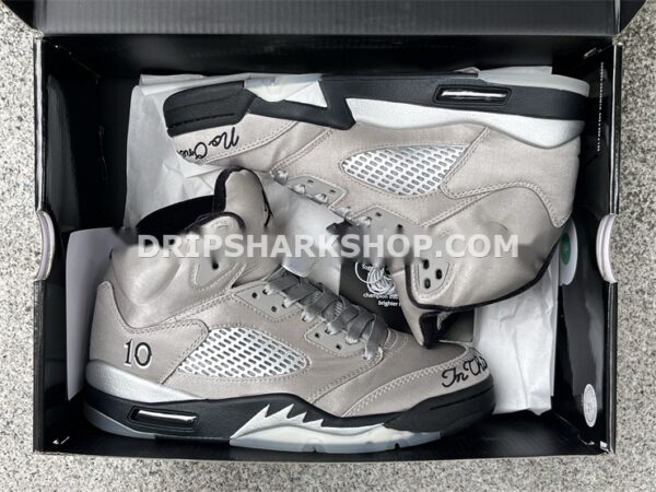JORDAN RETRO 5 ‘gris wings”