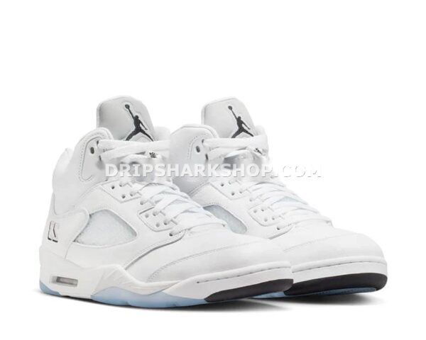 JORDAN RETRO 5 og white metallic