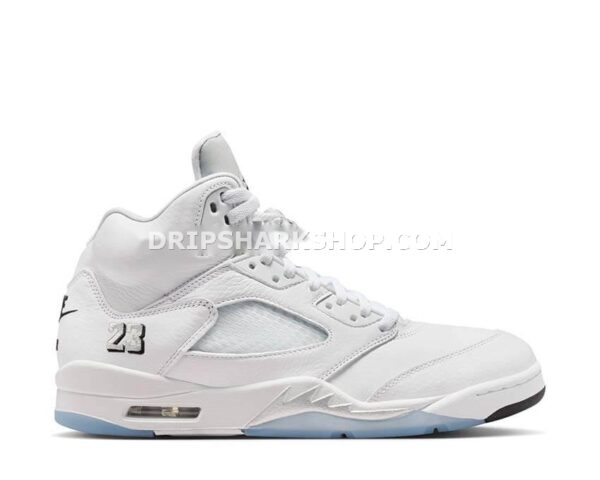 JORDAN RETRO 5 og white metallic