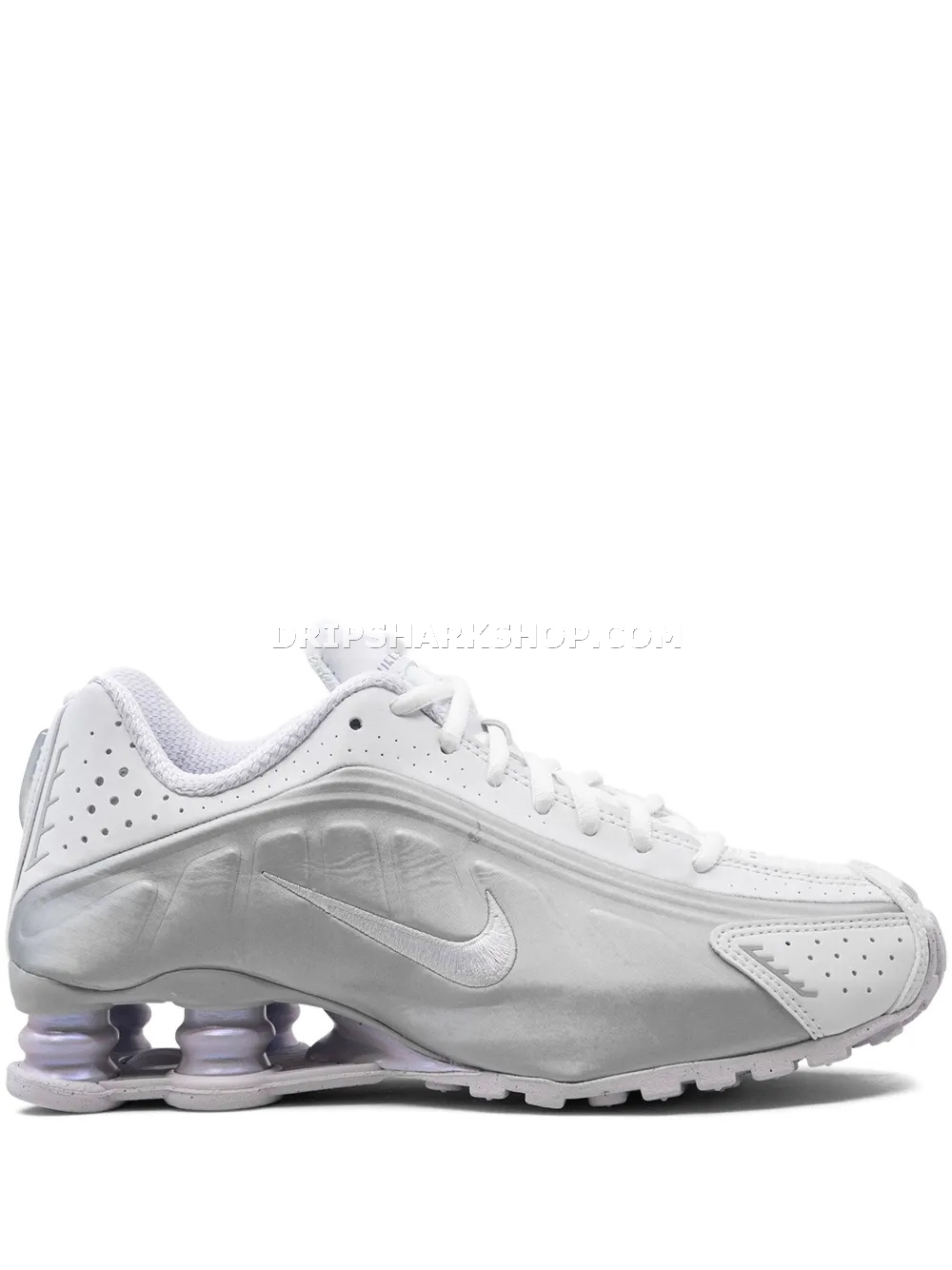img_2172 Nike shox r4 blancas y grises