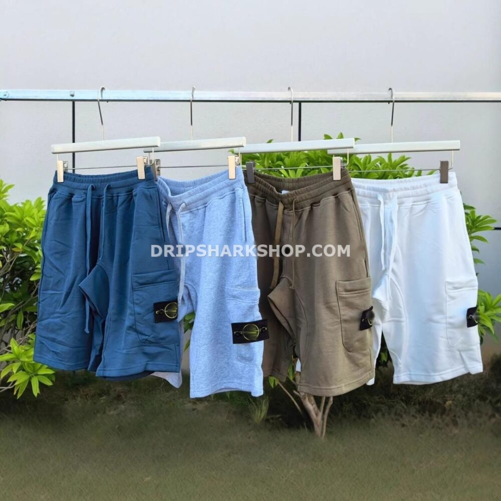 SHORTS STONE ISL - Azul